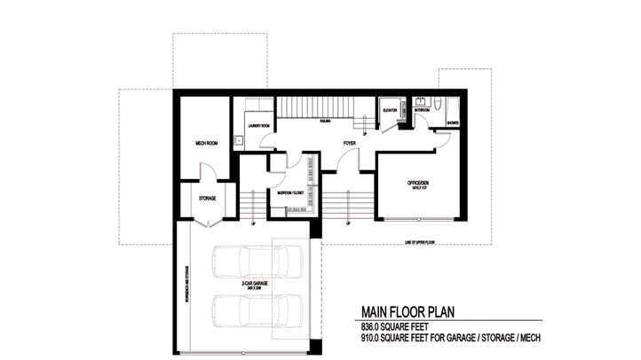 Example of Possible Oceanview Home that could be Built - Level 1