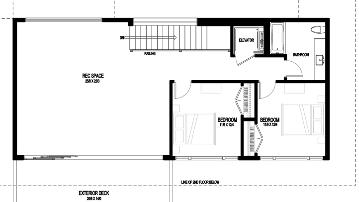 Example of Possible Oceanview Home that could be Built - Level 3
