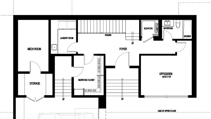 Example of Possible Oceanview Home that could be Built - Level 1