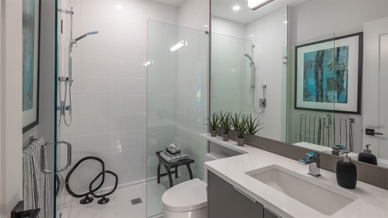 Main Bath - DUO Flex unit 102 shown