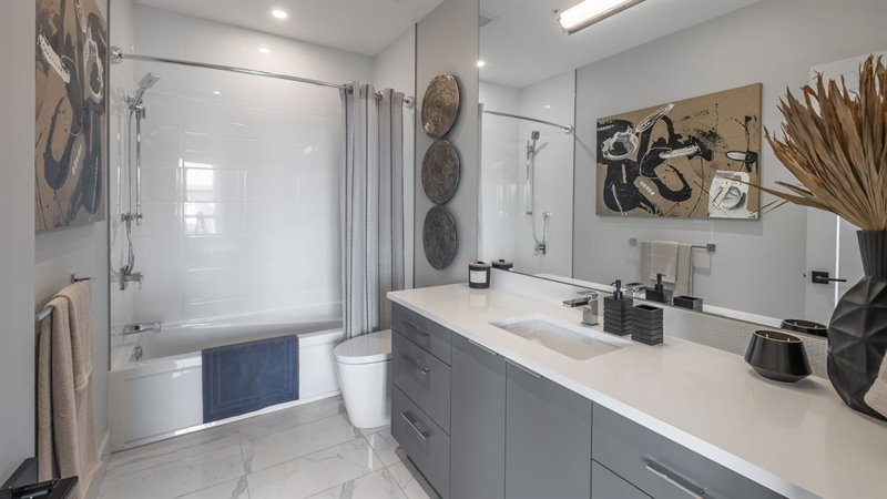 Ensuite - DUO Flex unit 102 shown