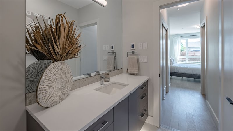 Ensuite - DUO Flex unit 102 shown