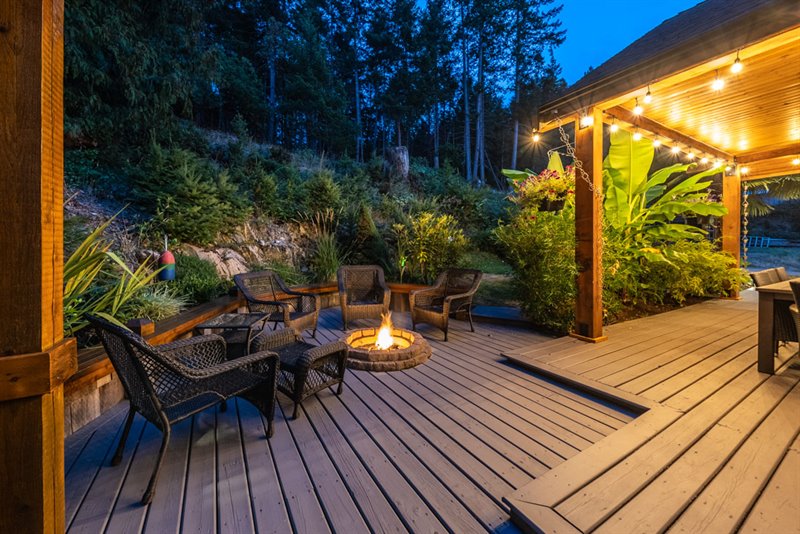 Exterior Back - Twilight