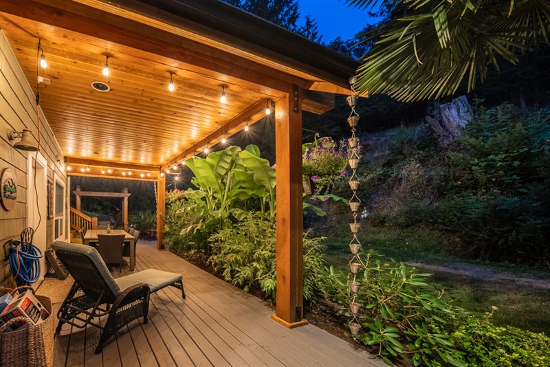 Exterior Back - Twilight