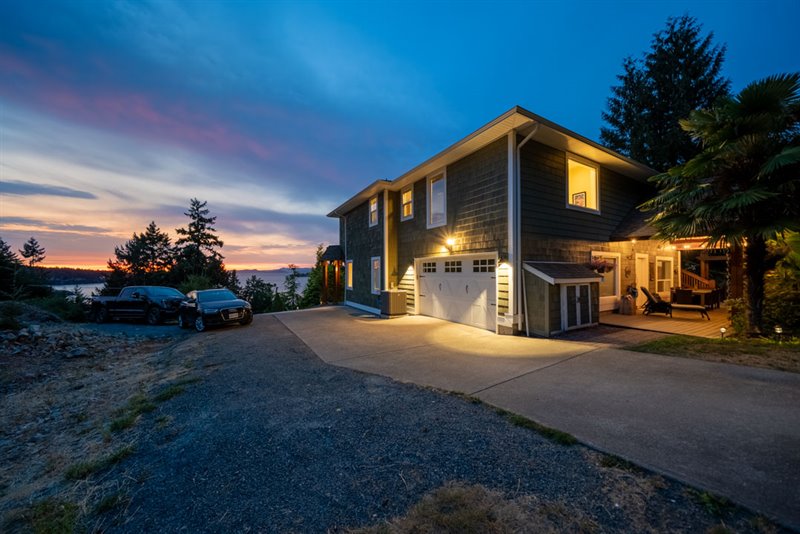 Exterior Back - Twilight
