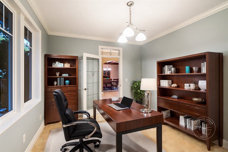 Den | Office (Virtual Staging)