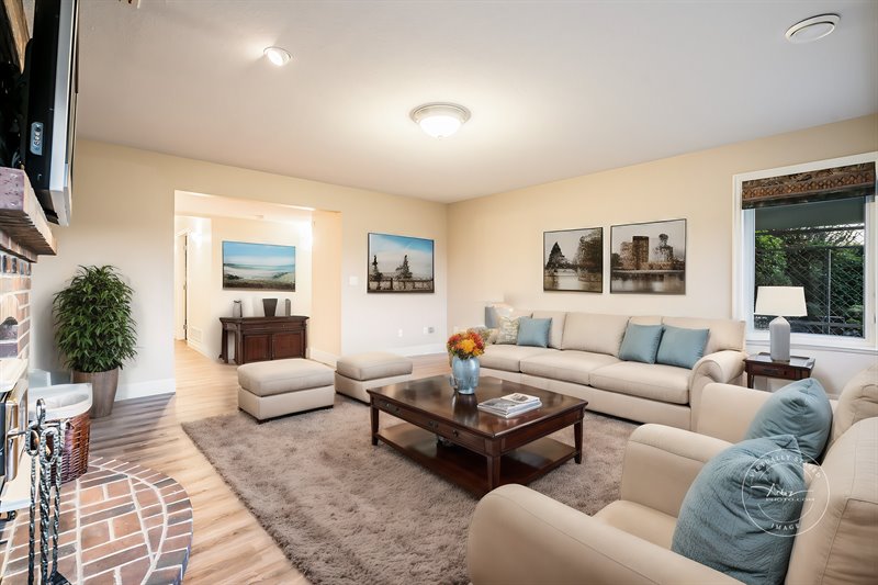 Lower Level - Family Room (Virtual Staging)