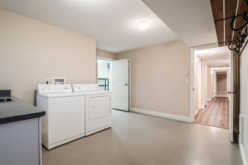 Lower Level - Laundry | Cold Storage Room