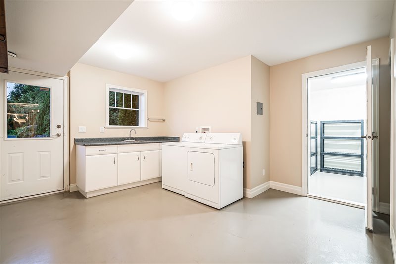 Lower Level - Laundry | Cold Storage Room