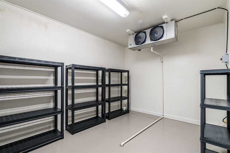 Lower Level - Cold Storage Room