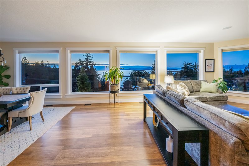 Living | Dining Room - Dusk