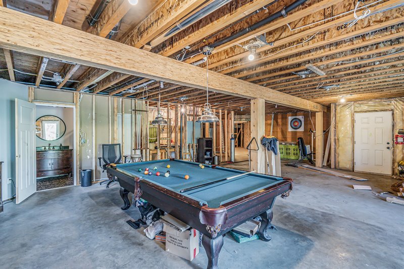 Lower Level - Unfinished Area