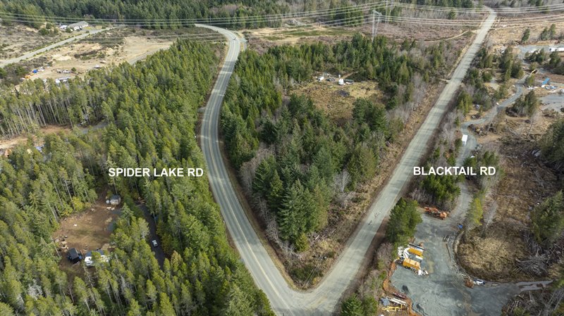 Aerial Overview - Blacktail Rd Section