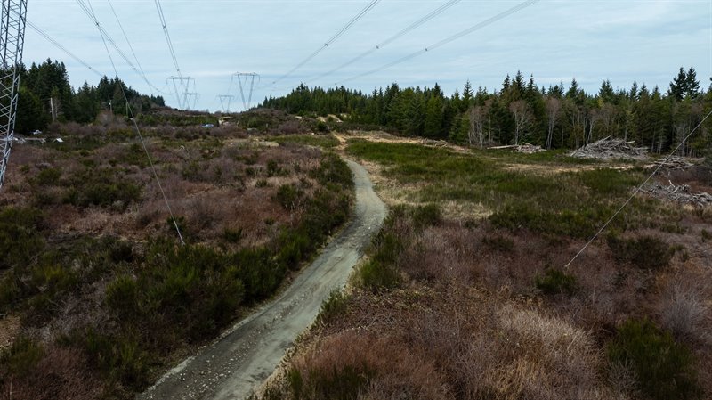 Aerial Overview - Spider Lake Rd Section