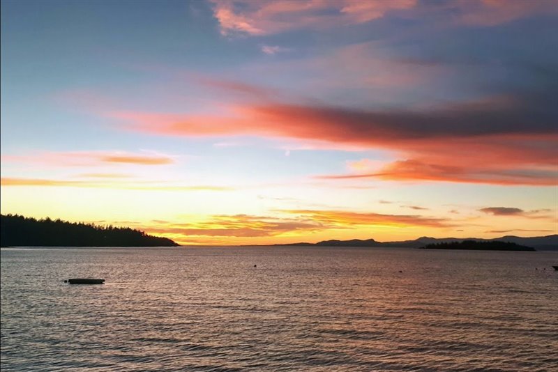 View from Lot - Sunset