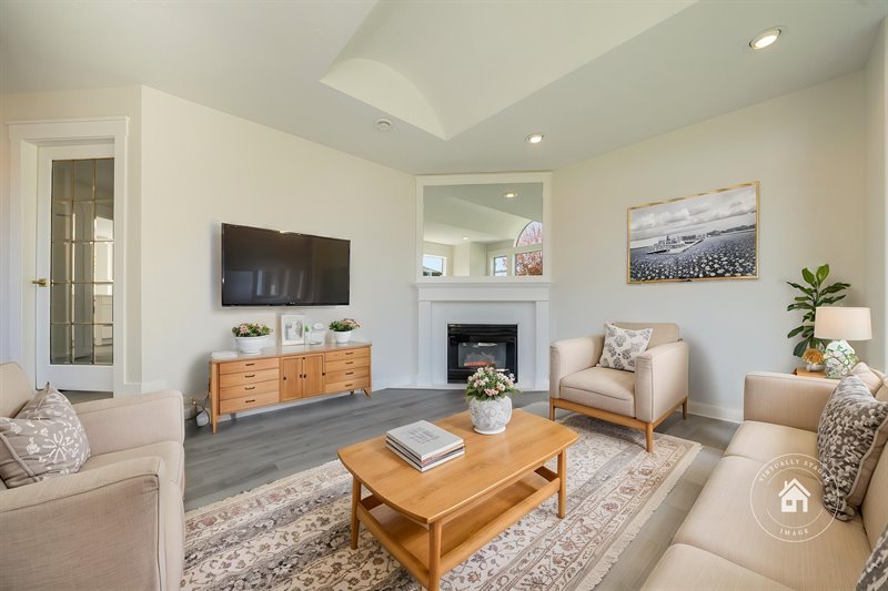 Living Room  (Virtual Staging)