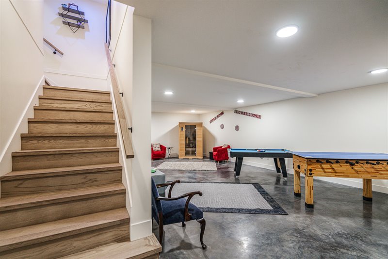 Stairway to Lower Level