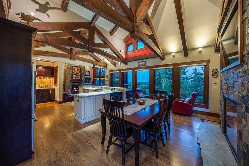 Dining Room | Kitchen (Twilight)