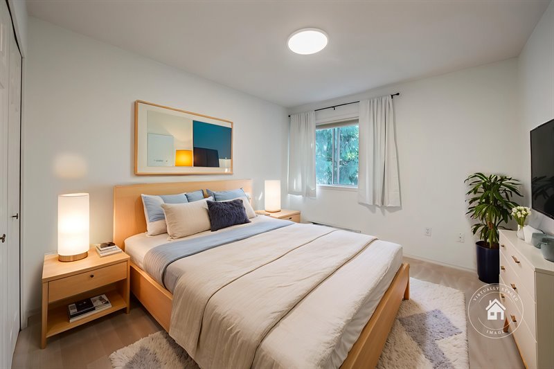 Bedroom 2  (Virtual Staging)