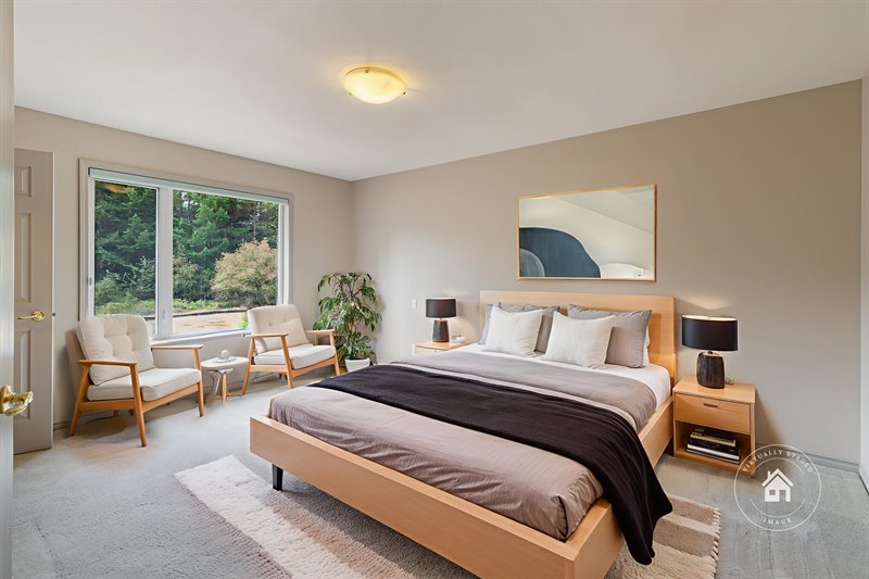 Primary Bedroom Suite (Virtual Staging)