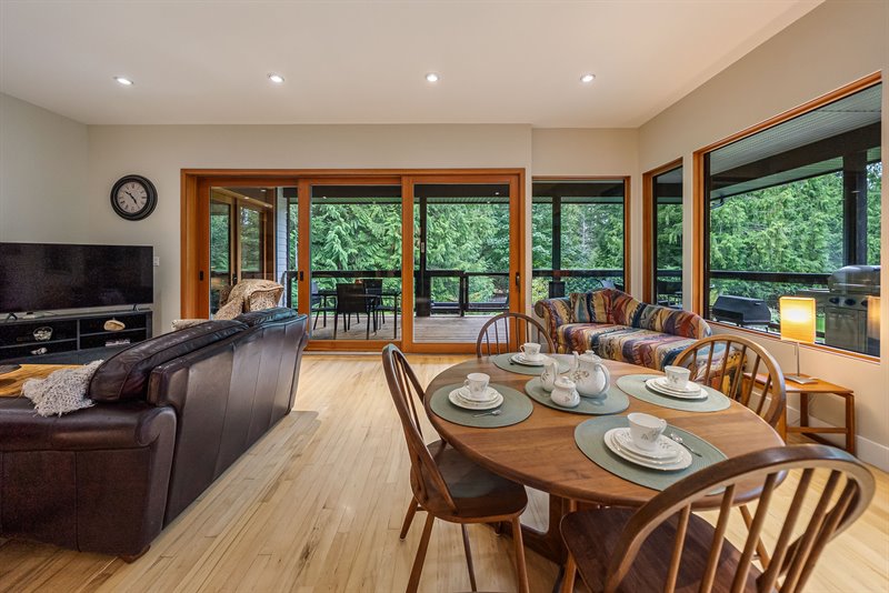 Living | Dining Room - Door to Deck