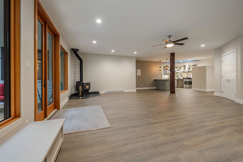 Lower Level - Living | Dining Room & Kitchen