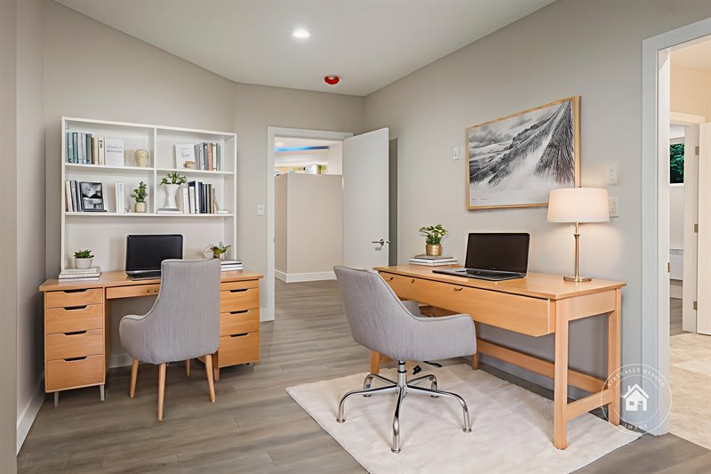 Lower Level - Bedroom 2 (Virtual Staging)