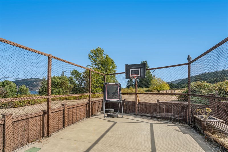 Exterior Back - Sports Court