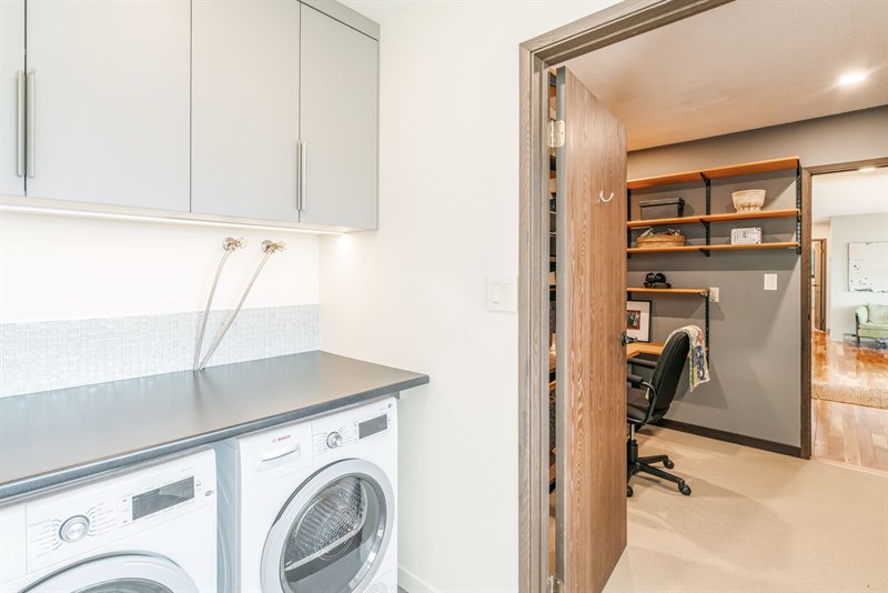 Laundry Area - Door to Office