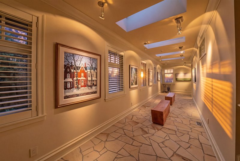 Gallery Hallway (Twilight)