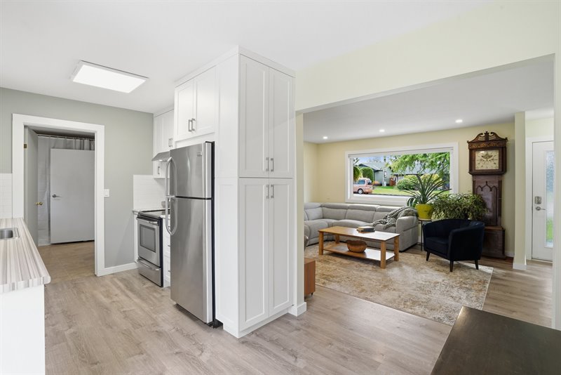 Kitchen | Dining Room - Living Room