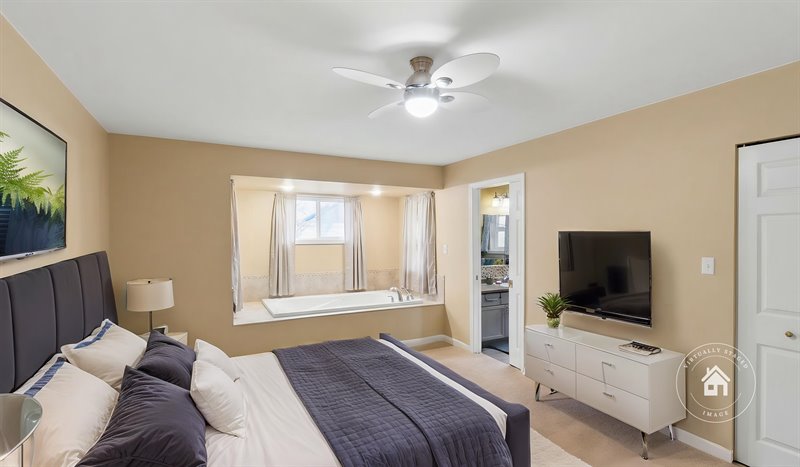 Primary Bedroom Suite - Virtual Staging