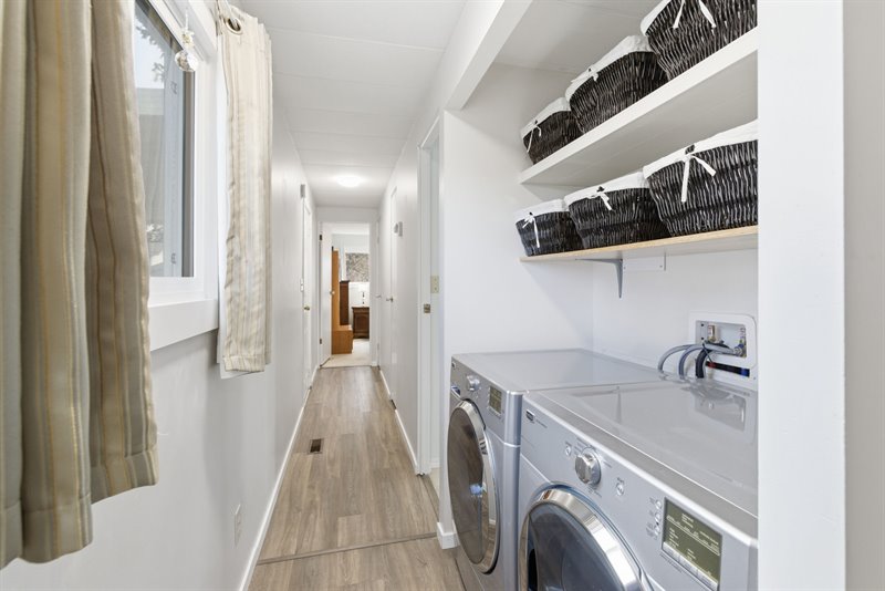 Laundry Facilities & Hallway
