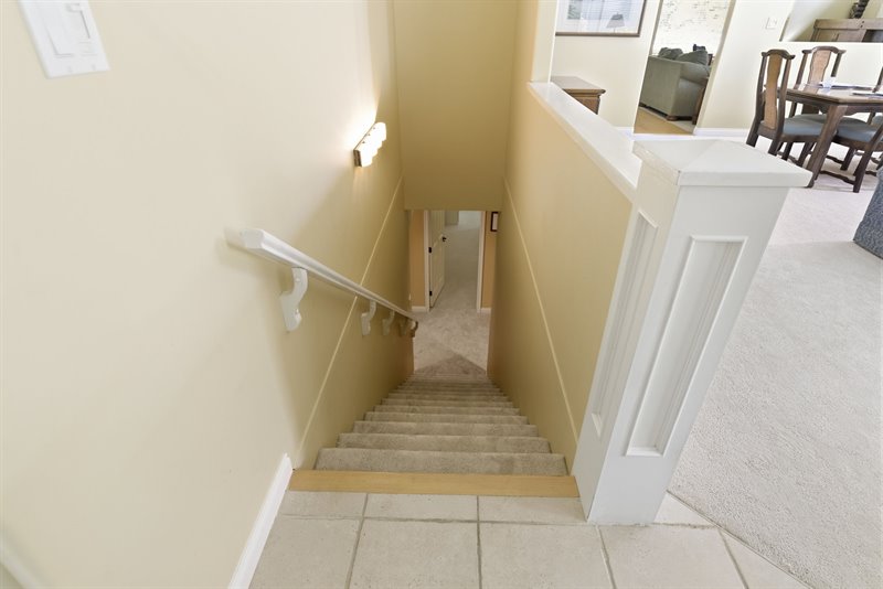 Stairway to Lower Level