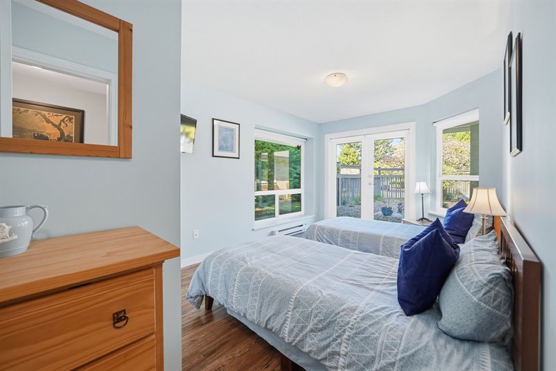 Bedroom 2 - Door to Courtyard Patio