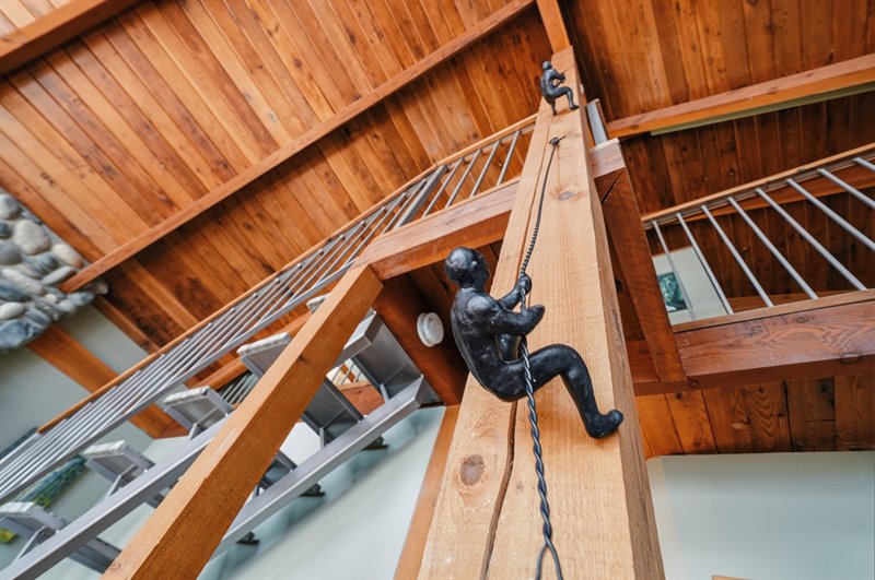 Stairway to Upper Level