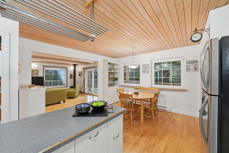 Kitchen | Dining Room - Living Room
