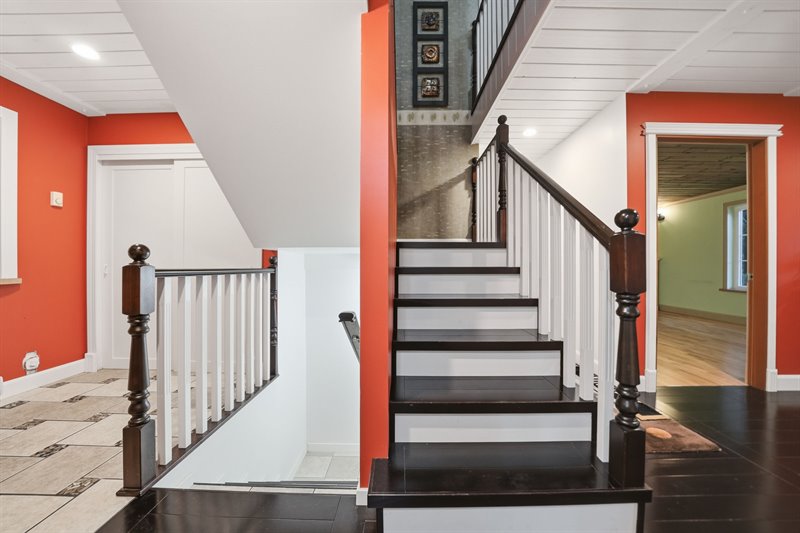 Stairway to Lower Level