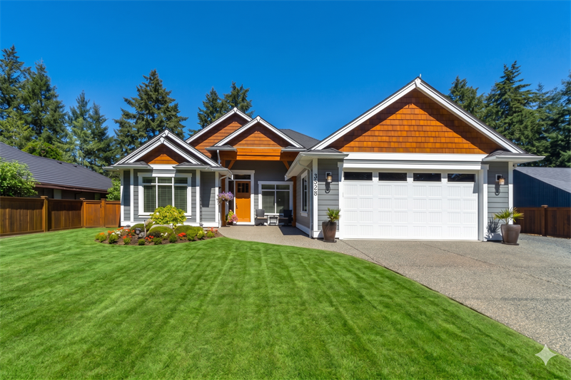 Exterior Front (Enhanced Landscaping)
