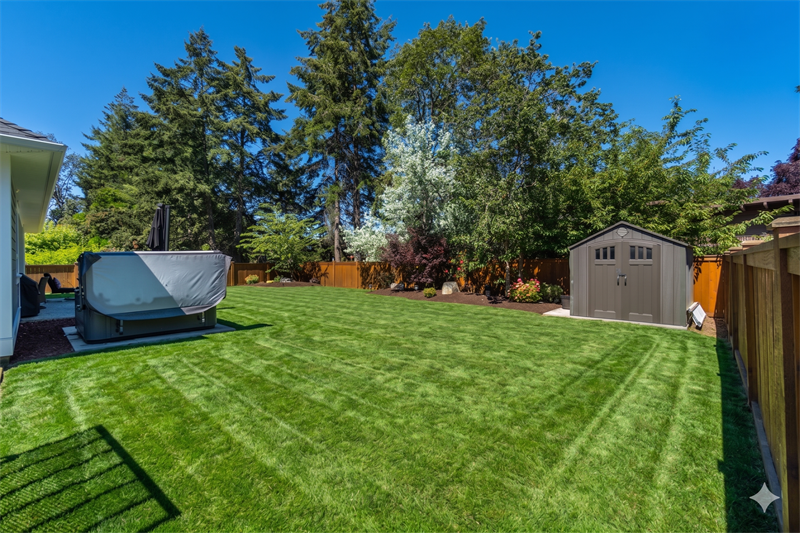 Backyard (Enhanced Landscaping)