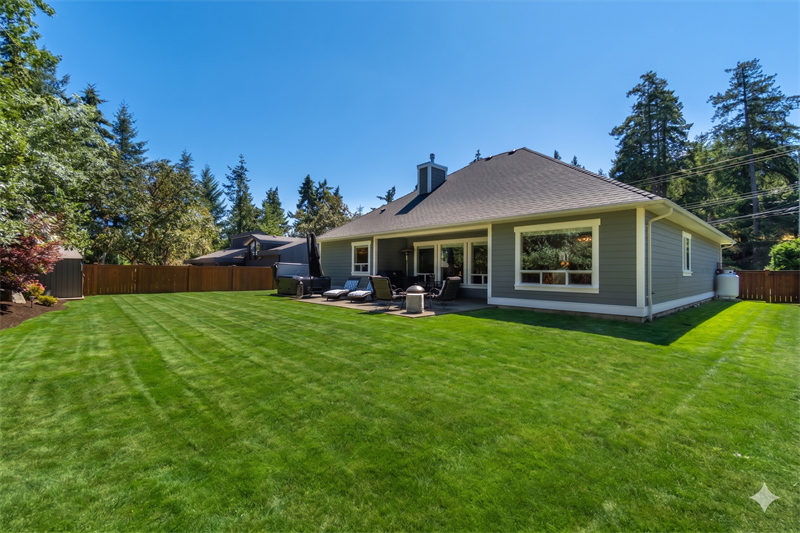 Backyard (Enhanced Landscaping)