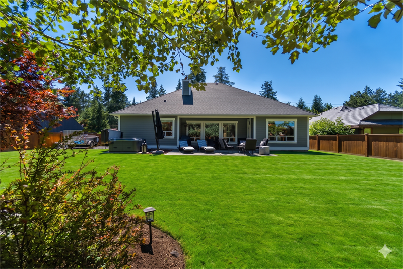 Backyard (Enhanced Landscaping)