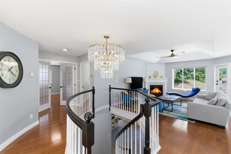 Stairway to Lower Level