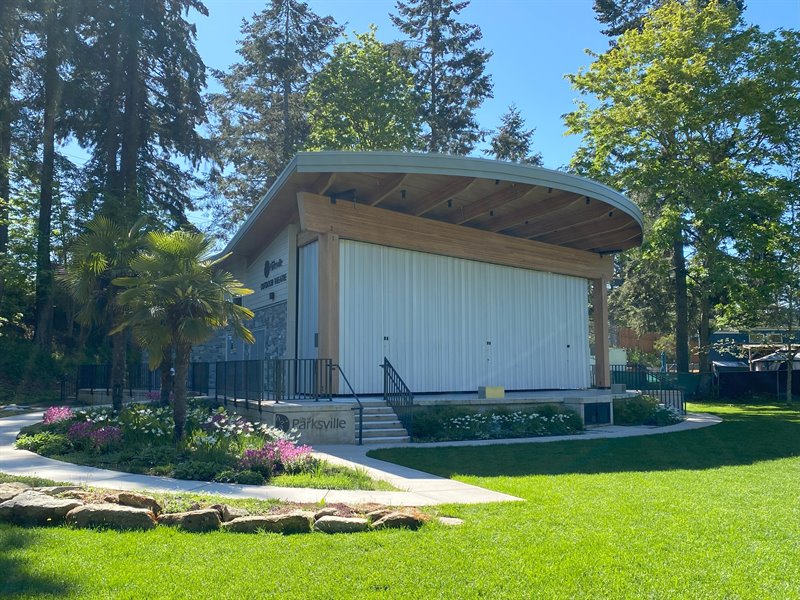 Walk to Parksville Community Park & Outdoor Theater