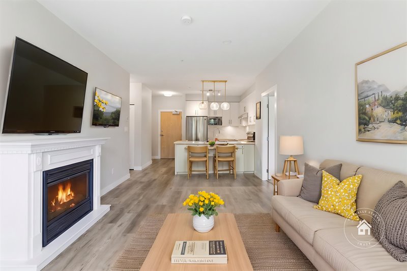 Living | Dining Room (Virtual Enhancement)