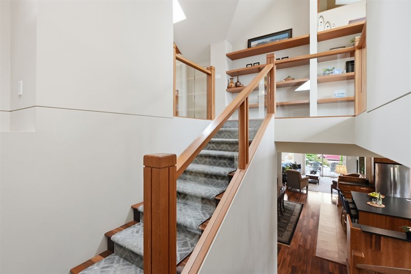 Stairway to Upper Level