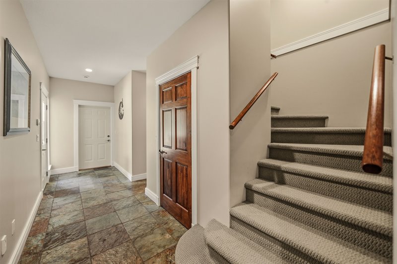 Stairway to Unfinished Upper Level