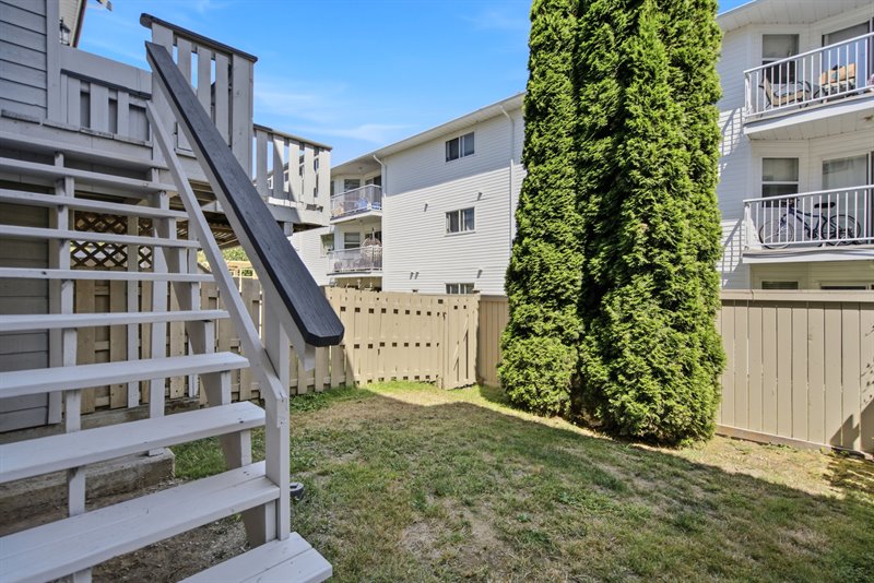 Stairs to Backyard