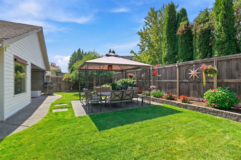 Patio | Exterior Back (Virtually Enhanced Landscaping)