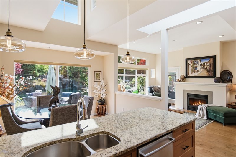 Bright Open Concept